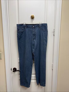 Alberto Men's Straight Fit Denim Jeans in Blue